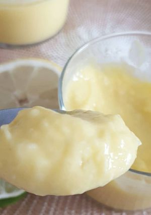 Une photo de Crème dessert citron