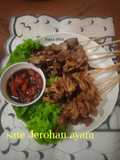 Sate jerohan ayam