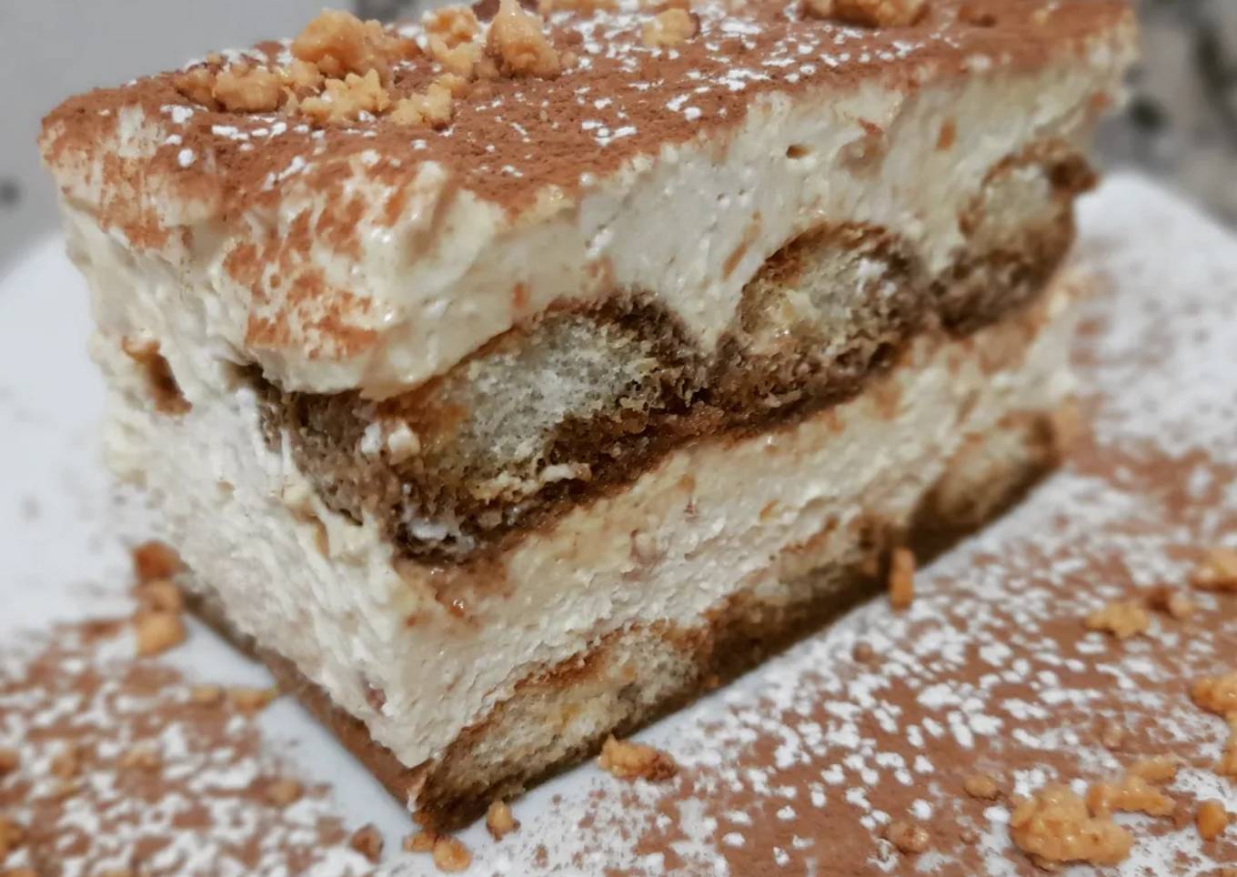 Tiramisú de turrón de Jijona