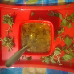 A picture of Chana And Udadh dal.