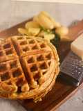 Kartoffelwaffeln mit Kräutern