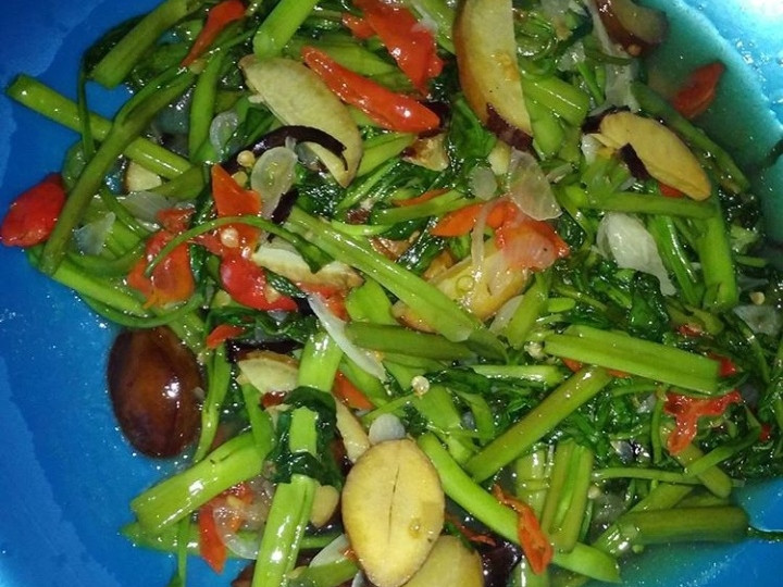 Resep Tumis jengkang (jengkol kangkung) yang Menggugah Selera