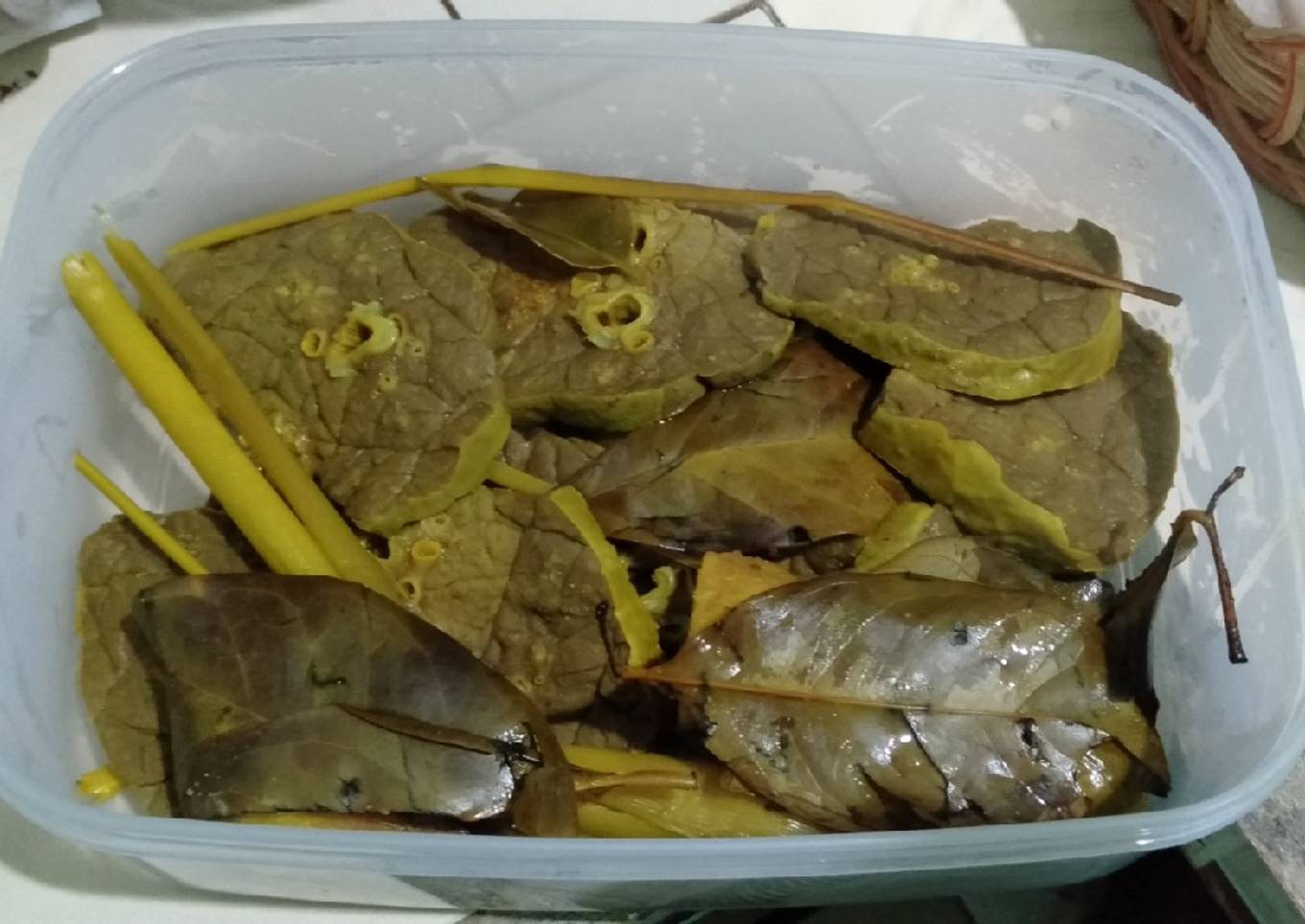 Paru Ukep Simple pakai "Bumbu Racik ikan goreng"