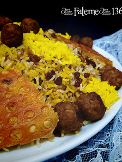 عکسی از دستور غم بر پلو (قنبر پلو)