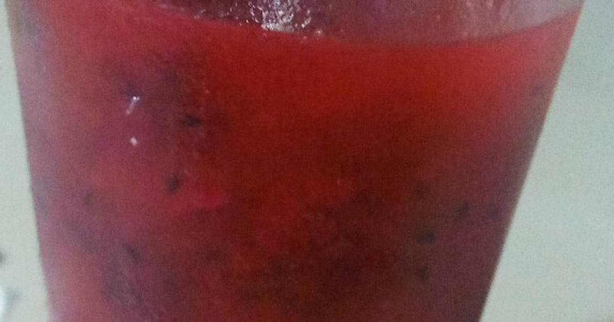 Resep Buah Naga Mix Orange Juice oleh Angkringan PELECAPE Cookpad