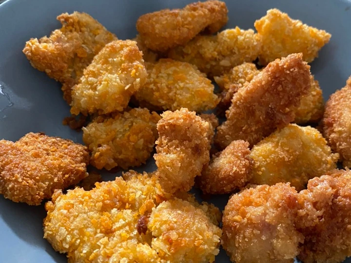 Cara Mudah Menyiapkan Resep Chicken popcorn endeus! yang Menggugah Selera Anti Ribet, Sempurna
