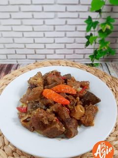 Foto resep Oseng-oseng kambing bumbu opor
