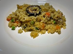 Foto principal de Bulgur con setas y verdura