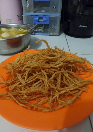Foto resep Jamur Enoki Goreng