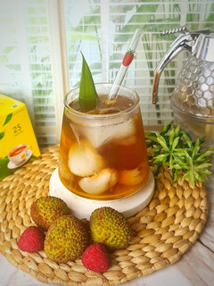 Foto resep Ice Lychee Tea (Es teh leci)