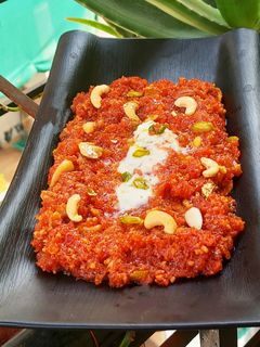A picture of Gajar ka Halwa.