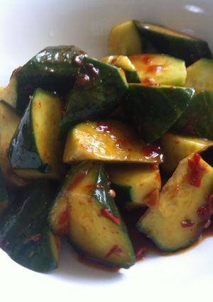 A picture of Spicy Cucumber.