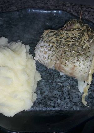 Una foto de Enrolladito de filet con jamón & queso
