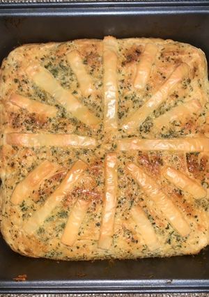 Foto resep Garlic Cheese Bread Anti Gagal by Mama3KIA (video lengkap A-Z)