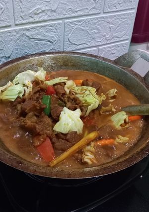 Foto resep Tongseng sapi pedas