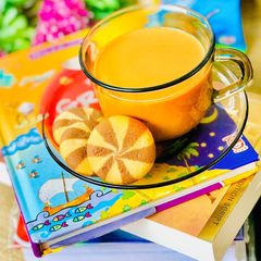 A picture of Railway maple chai.