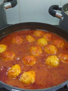 Una foto de Albóndigas de pollo