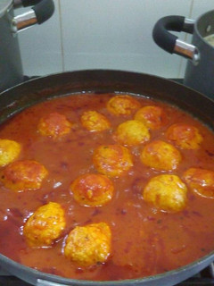 Una foto de Albóndigas de pollo