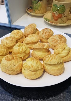 Foto resep Soes Vla Vanilla (Tanpa Mixer)