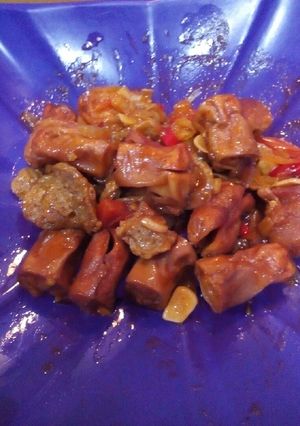 Foto resep Bakso&Sosis Asam Manis