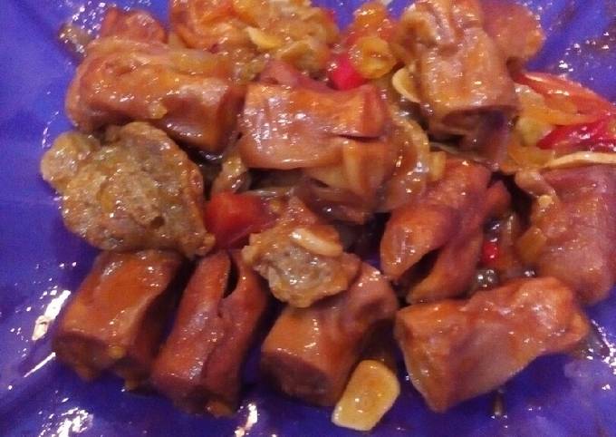 Resep Baksoandsosis Asam Manis Oleh Rivalputri Cookpad