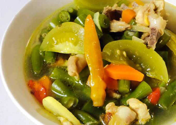 Resep: Asem asem buncis Untuk Pemula