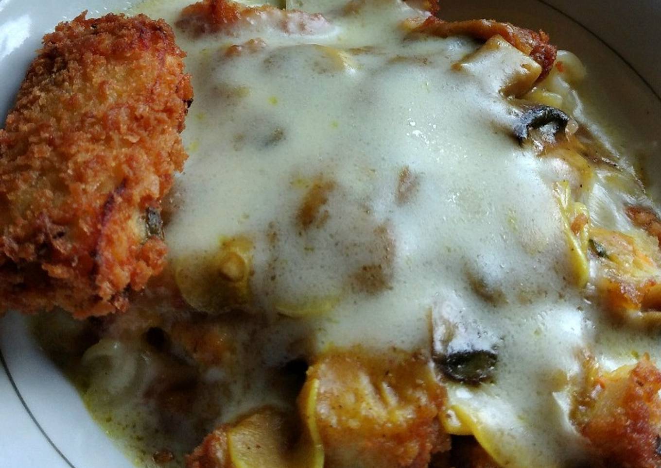 🍛Pasta Panggang Chicken Curry