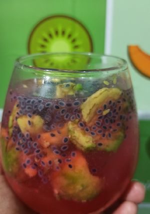 Foto resep Es Alpukat Selasih