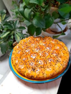 عکسی از دستور نان لانه زنبوری