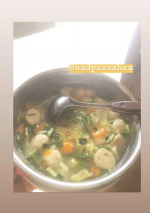 Foto resep Sop bakso minimalis