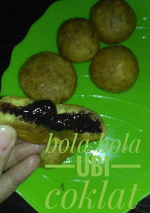 Foto resep Bola bola ubi coklat dan gulmer