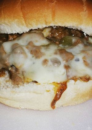 A picture of Philly Cheesesteak Sloppy Joes.