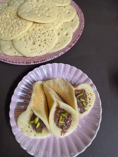 صورة لوصفة قطايف بالشوكولاتة