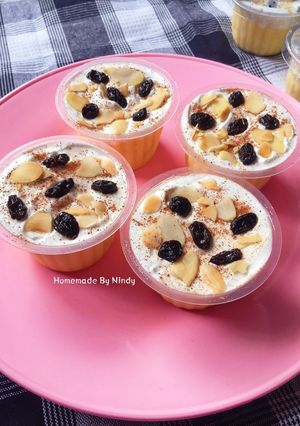 Foto resep No-Bake Klappertart Dengan Frosting Swiss Meringue Cream
