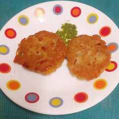 A picture of Tawa Chana Dal Wada.