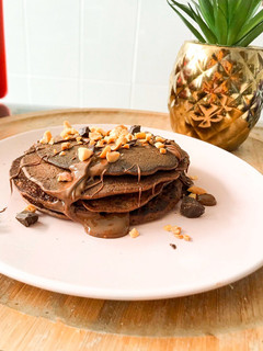 Una foto de Pancakes EXTRA chocolate