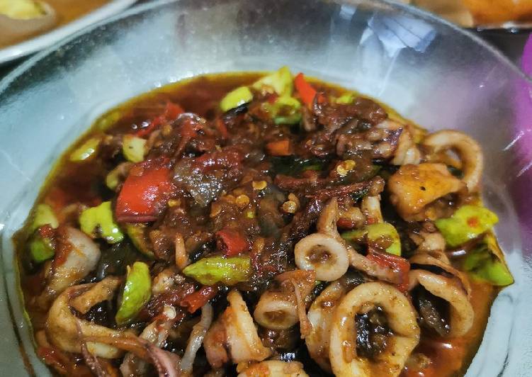 Cara Bikin Cumi Petai Sambal Terasi Anti Gagal
