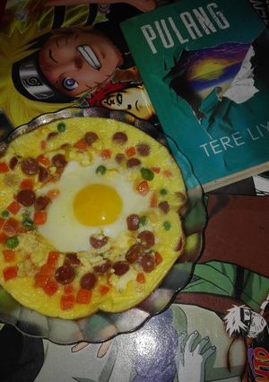 Foto resep Omelete telur mata sapi
