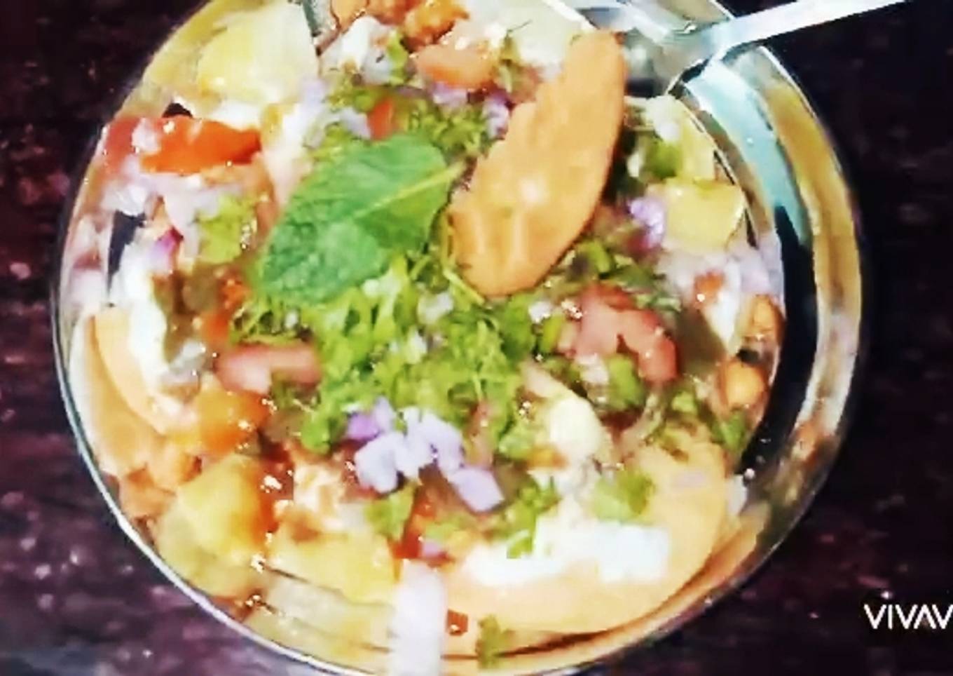Papadi Aloo Chaat