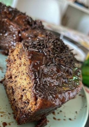 Foto de Bolo de Laranja e Chocolate