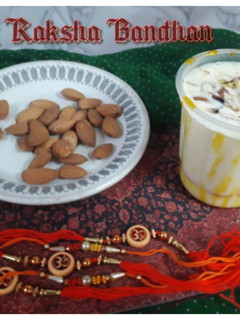 A picture of Badam Milk Shake.