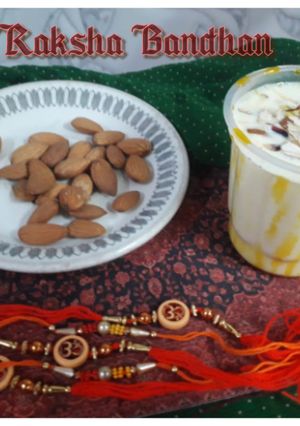 A picture of Badam Milk Shake.