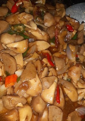 Foto resep Tumis jamur bakso