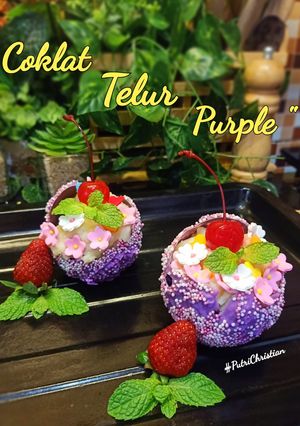 Foto resep Coklat Telur Purple