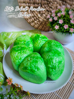 Foto resep Roti Sobek Pandan Kukus