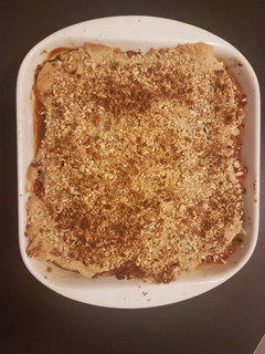 Une photo de Moussaka végane