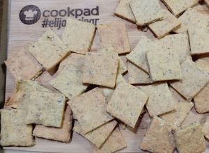 Una foto de Crackers de Garbanzos Crocantes