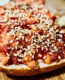 CHAPATA Relleno de Chorizo Español y Mozzarella🧀...!