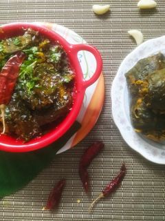 અળવી ના પાન ના પાત્રા રેસીપી મુખ્ય ફોટો