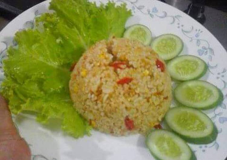 Nasi goreng simple,no ruwet